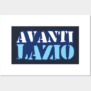 Avanti lazio Posters and Art